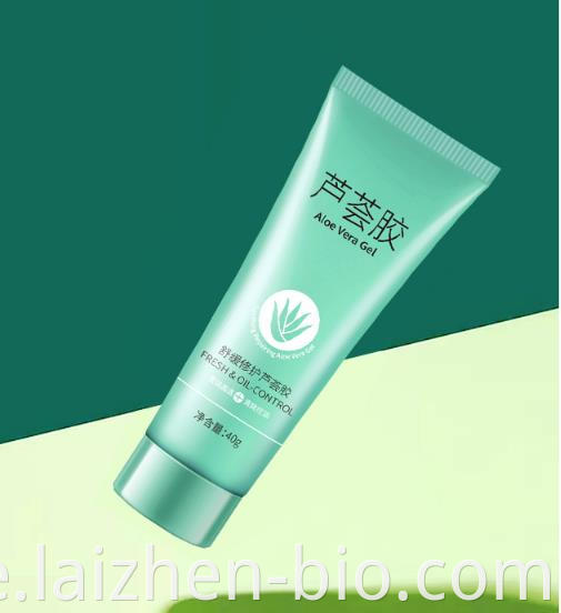 Non-greasy aloe vera gel